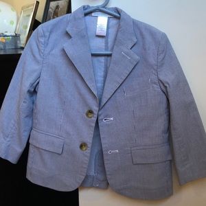 Janie & Jack pinstripe suit